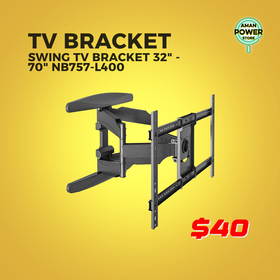 TV BRACKET SWING TV BRACKET 32" - 70" NB757-L400_0
