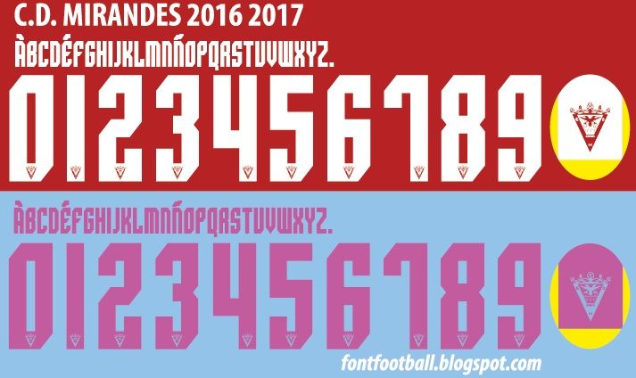 Font Vector CD Mirandes 2016 2017 kit_0