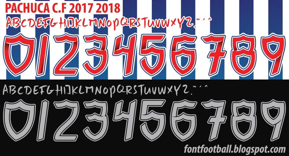 Font Vector Pachuca CF 2017 2018 kit_0