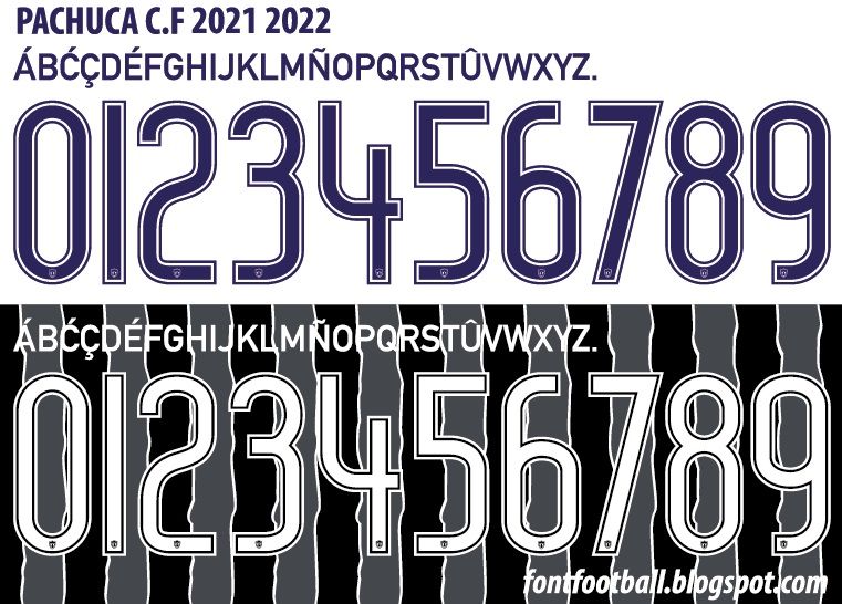 Font Vector Pachuca CF 2021 2022 kit_0