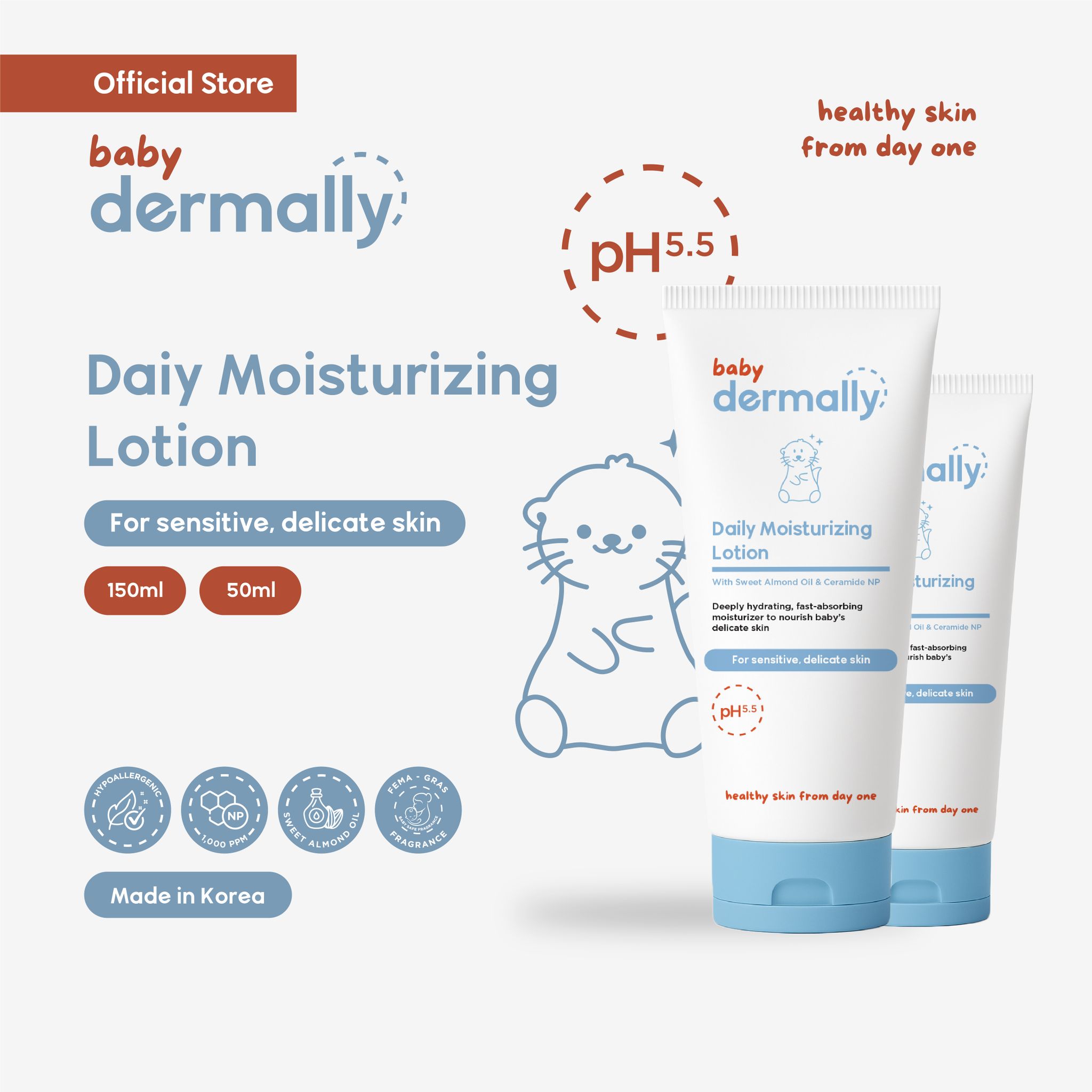 Baby Dermally Moisturizing Lotion_0