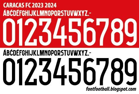 Font Vector Caracas FC 2023 2024 kit_0