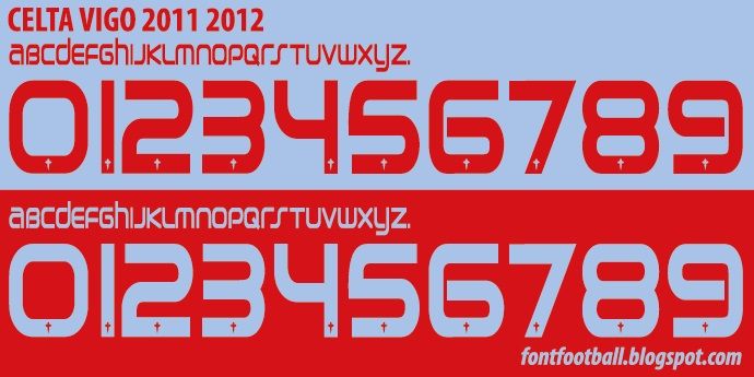Font Vector Celta Vigo 2011 2012 kit_0