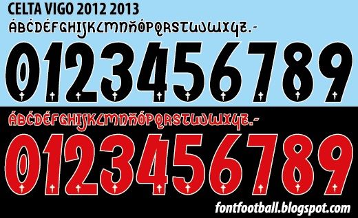 Font Vector Celta Vigo 2012 2013 kit_0