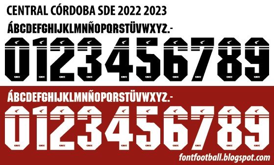 Font Vector Central Córdoba SDE 2022 2023 kit_0