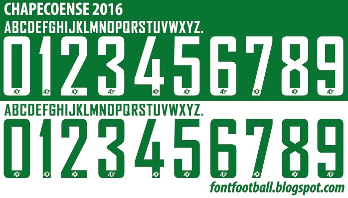 Font Vector Chapecoense 2016 kit_0
