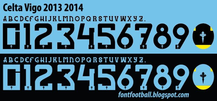 Font Vector Celta Vigo 2013 2014 kit_0