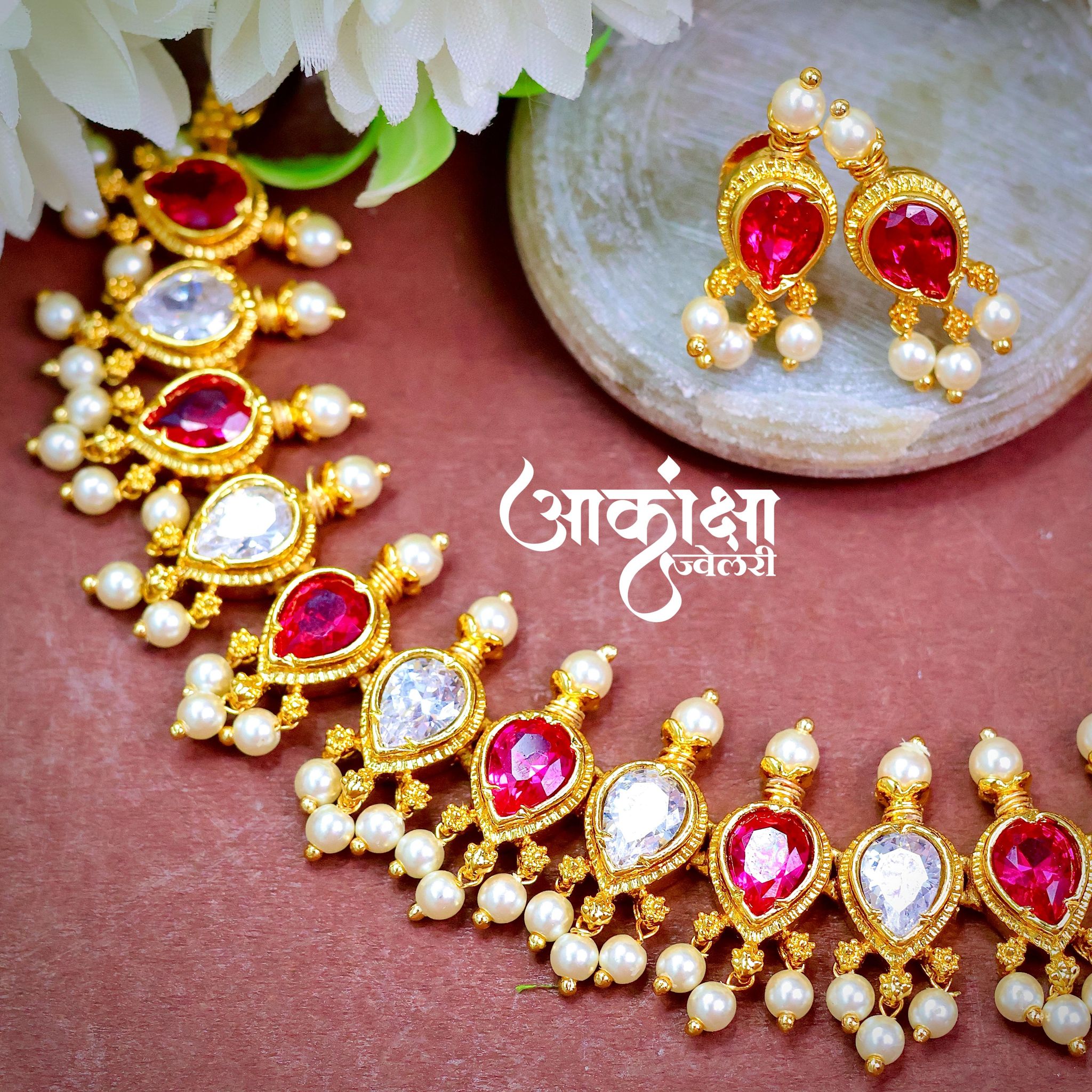 Rukhmini Ruby White Chinchpeti_2