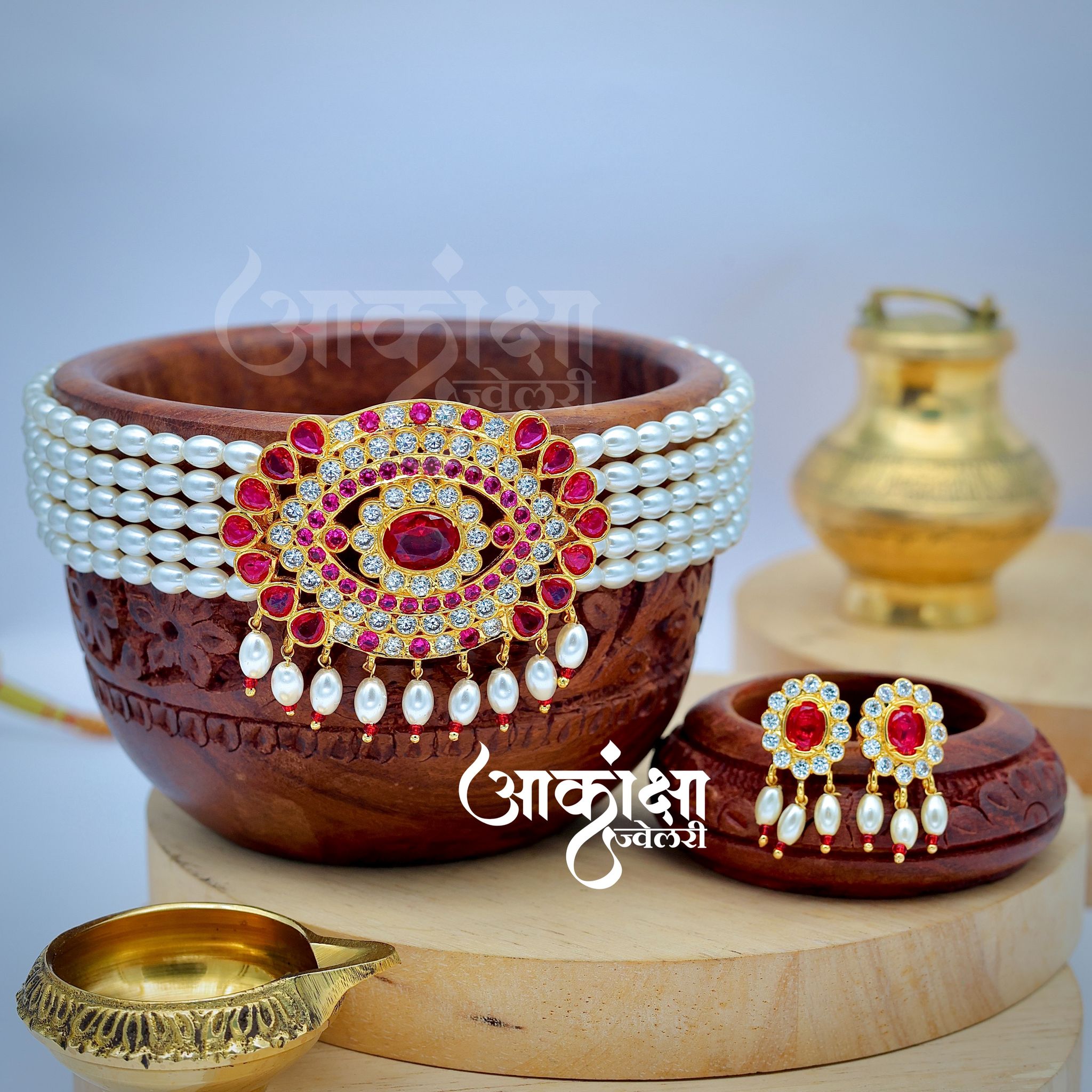 Taraangani Moti Choker_0