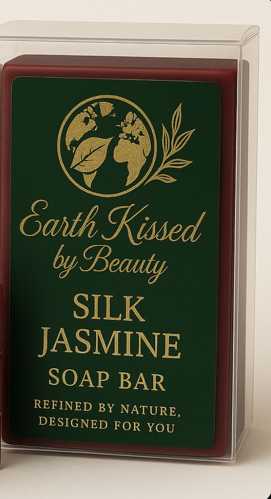 Earth Kissed By Beauty Silk Jasmine Soap Bar BA _0
