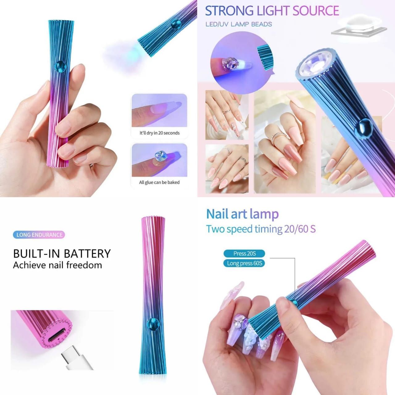 Portable LED Nail Lamp_0