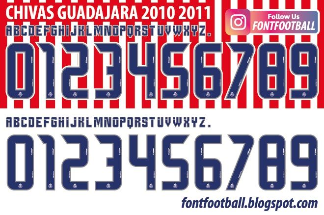 Font Vector Chivas Guadalajara 2010 2011 kit_0