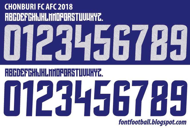 Font Vector Chonburi FC AFC CUP 2018 kit_0