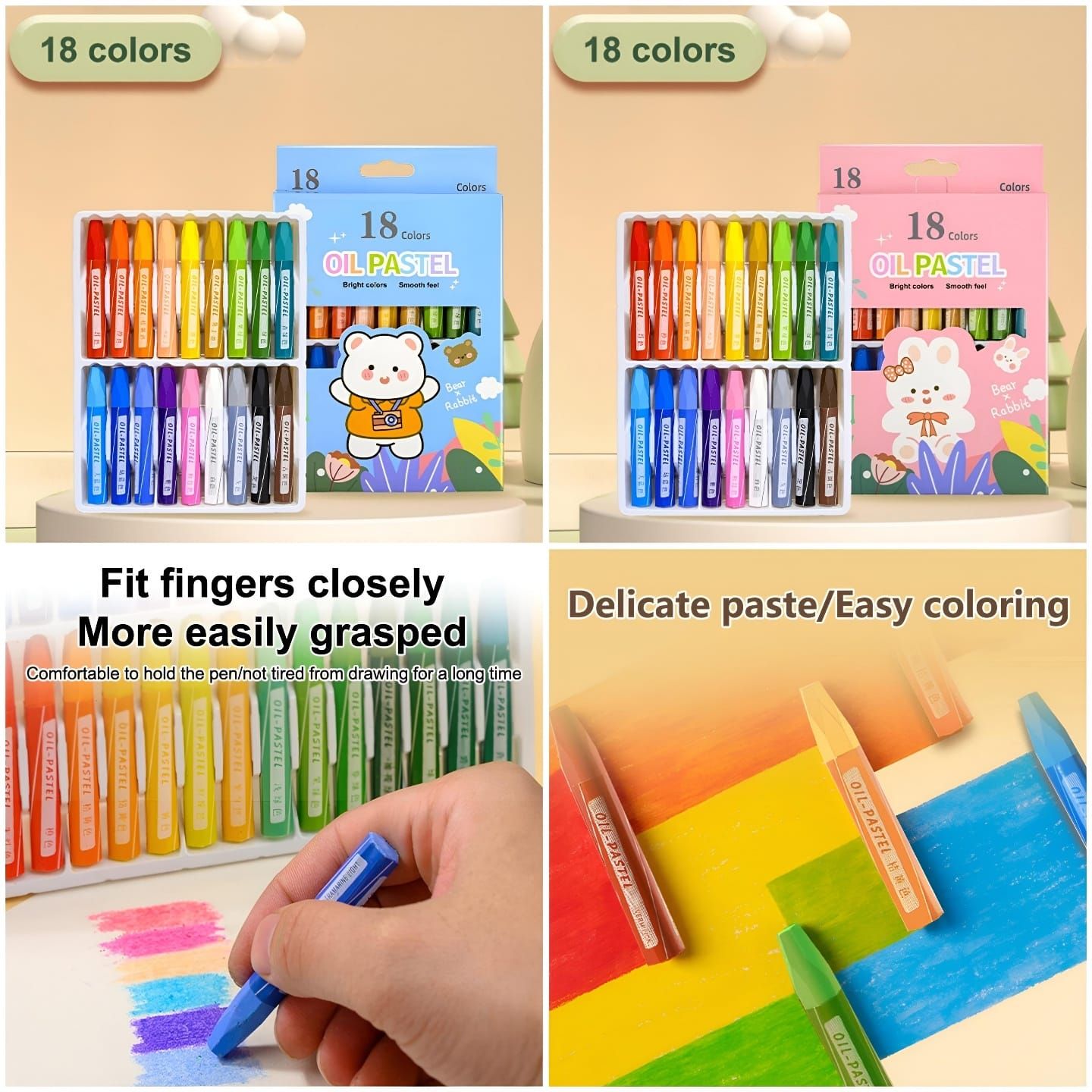 Oil Pastel 18 Colour_0