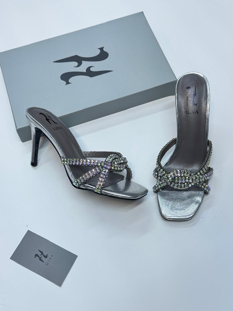 GINA HEELS - SILVER_0