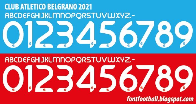 Font Vector Club Atletico Belgrano 2021 kit_0