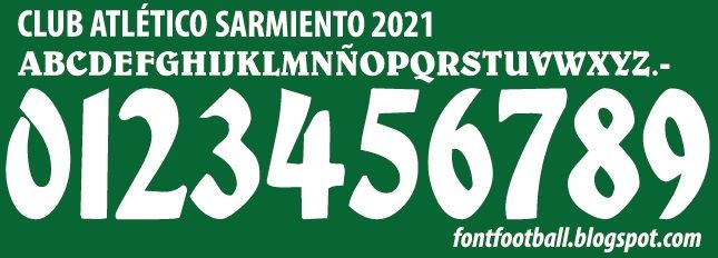 Font Vector Club Atlético Sarmiento 2021 kit_0