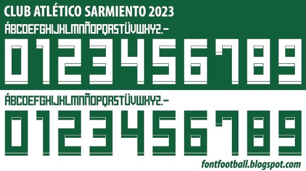 Font Vector Club Atlético Sarmiento 2023 kit_0