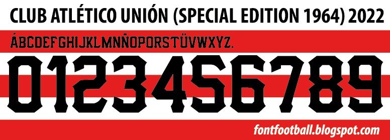 Font Vector Club Atlético Unión (Special Edition 1964) 2022 kit_0