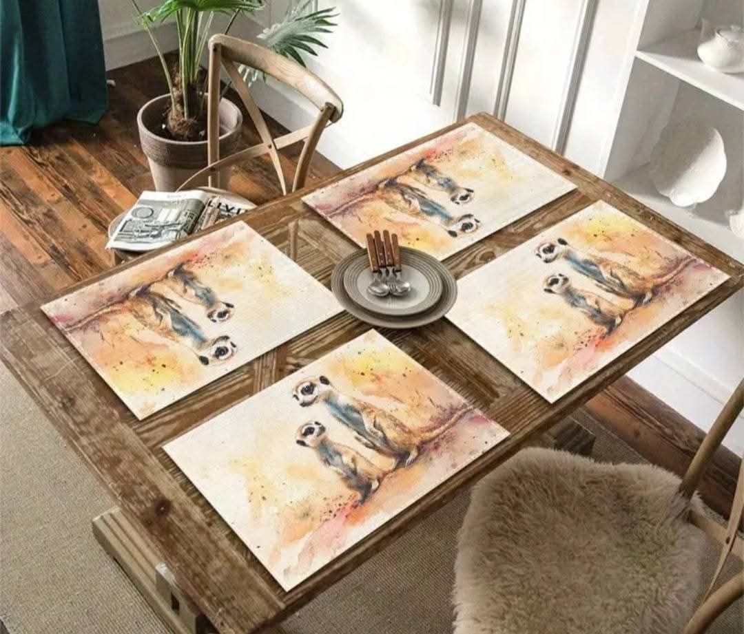 4 Piece Table Placemats Set_8
