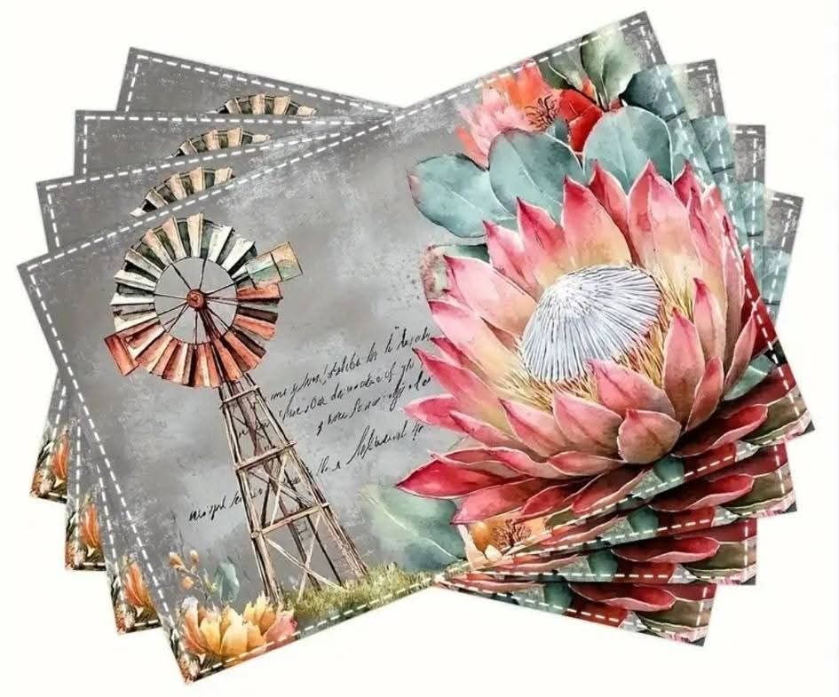 4 Piece Table Placemats Set_2