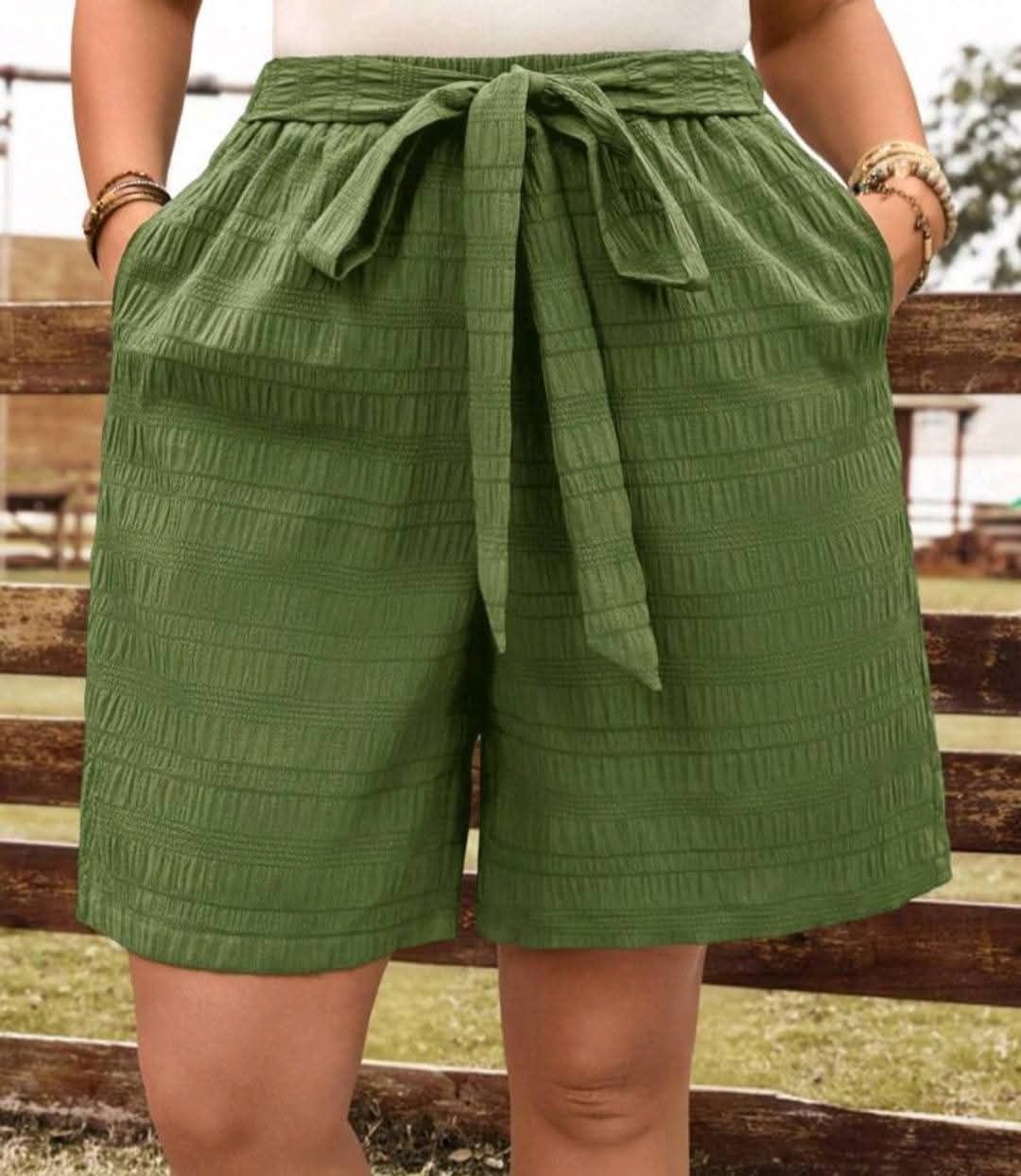 Ladies Plus Size Shorts_5
