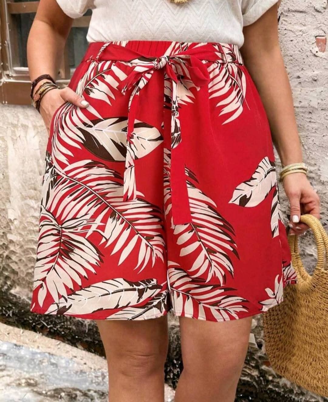 Ladies Plus Size Shorts_13