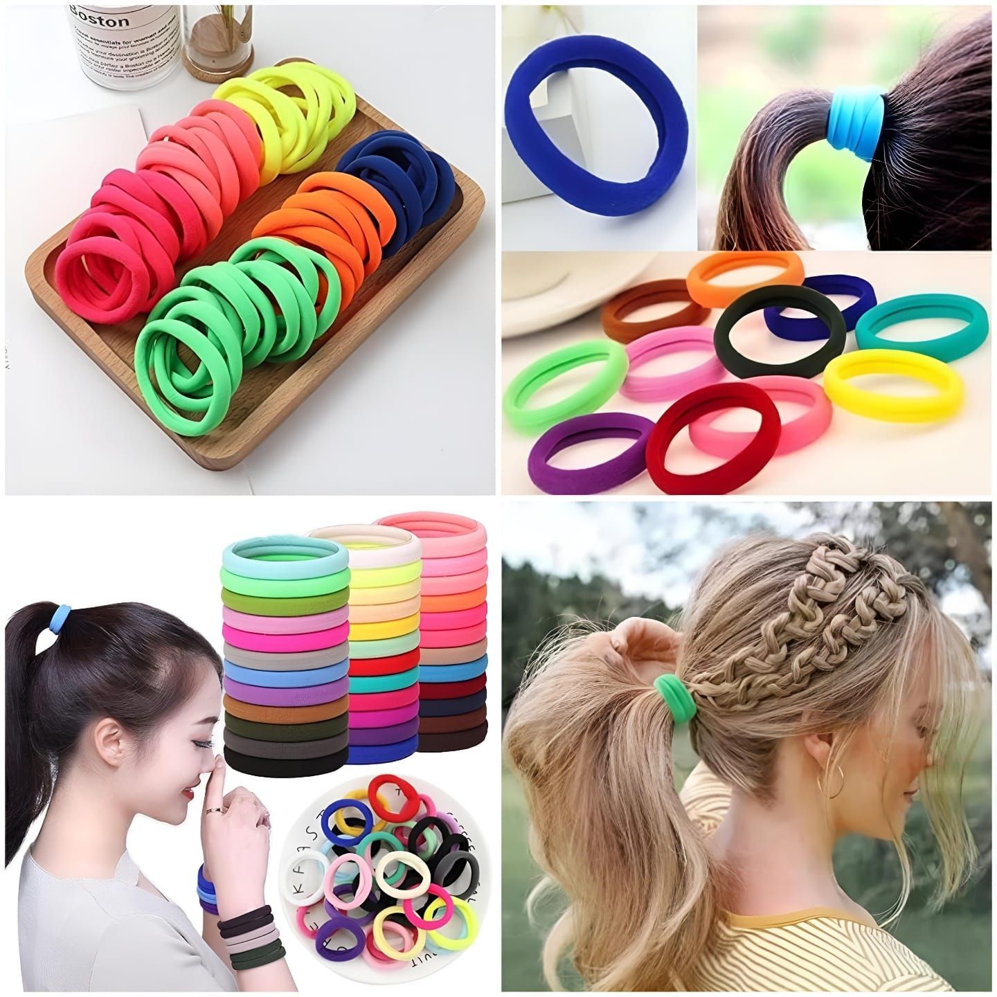 Colorful Hairbands 12 x 6 Piece _0