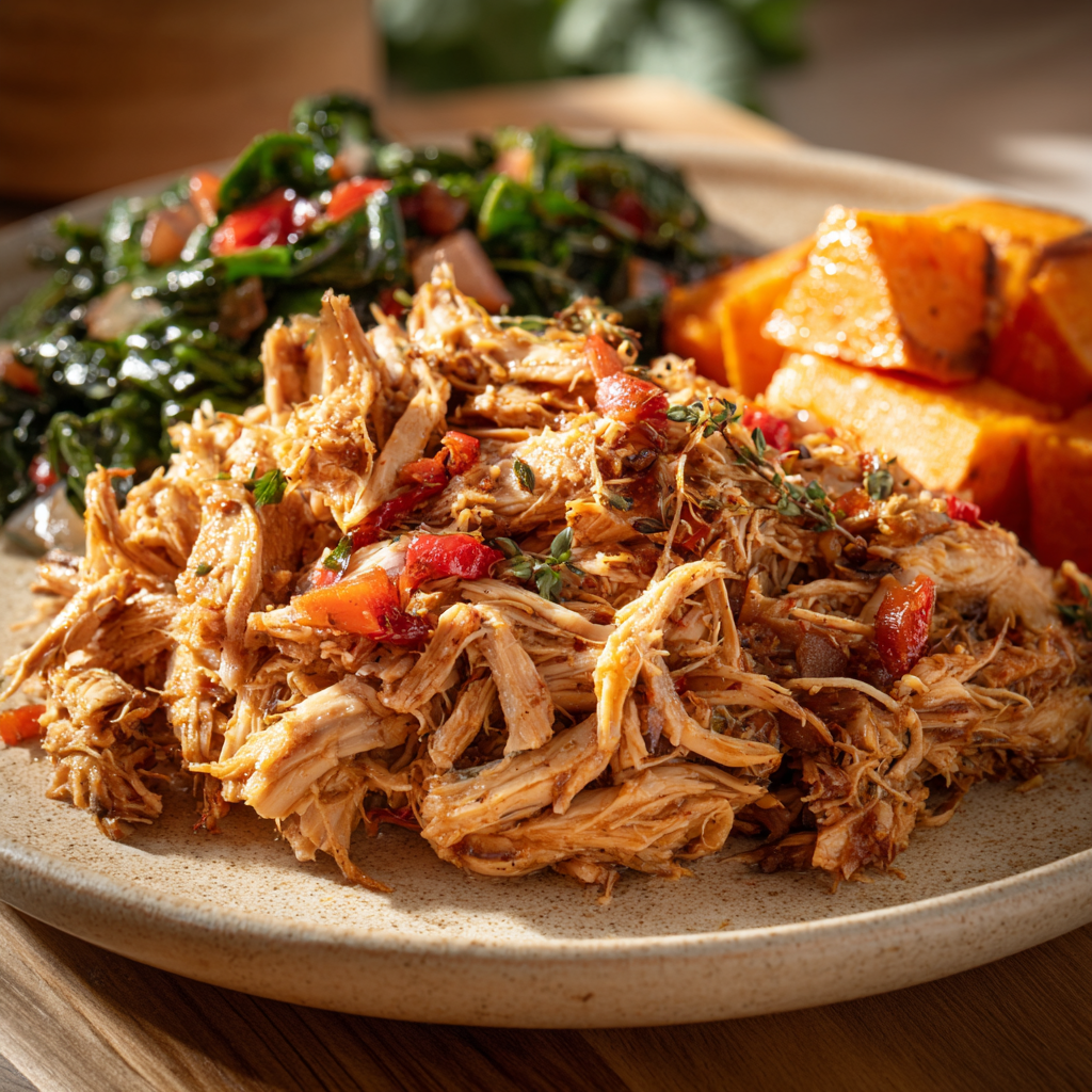 🍽️ Pollo Mechado Clásico / Classic Shredded Chicken_2