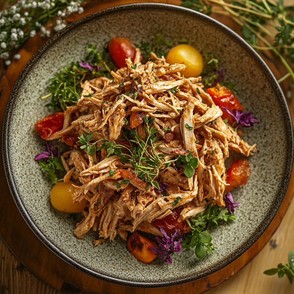 🍽️ Pollo Mechado Clásico / Classic Shredded Chicken_1