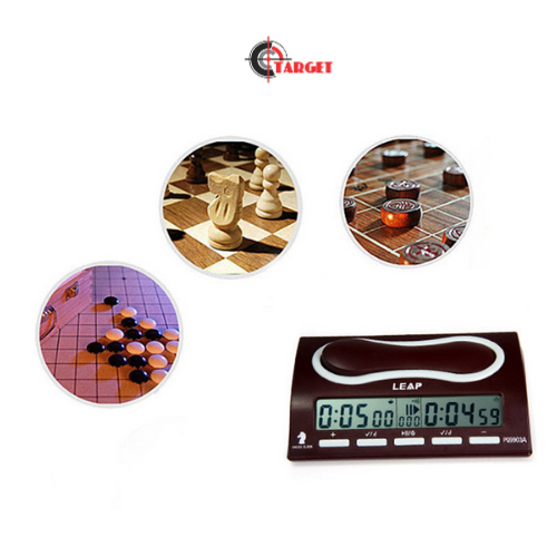 LEAP PQ9903A  Professional Compact Chess Clock Original Chess Timer Large_3