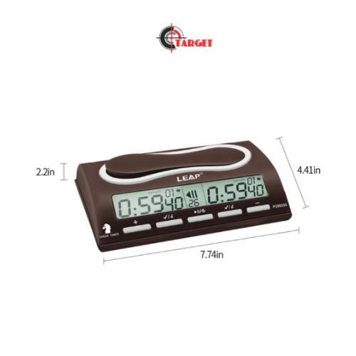 LEAP PQ9903A  Professional Compact Chess Clock Original Chess Timer Large_1