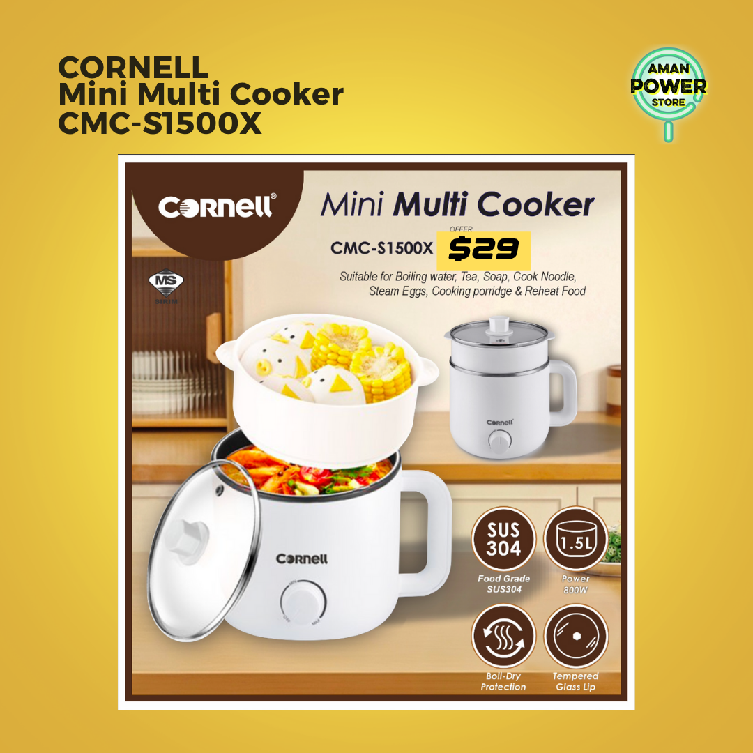 CORNELL MINI MULTI COOKER CMC-S1500X_0