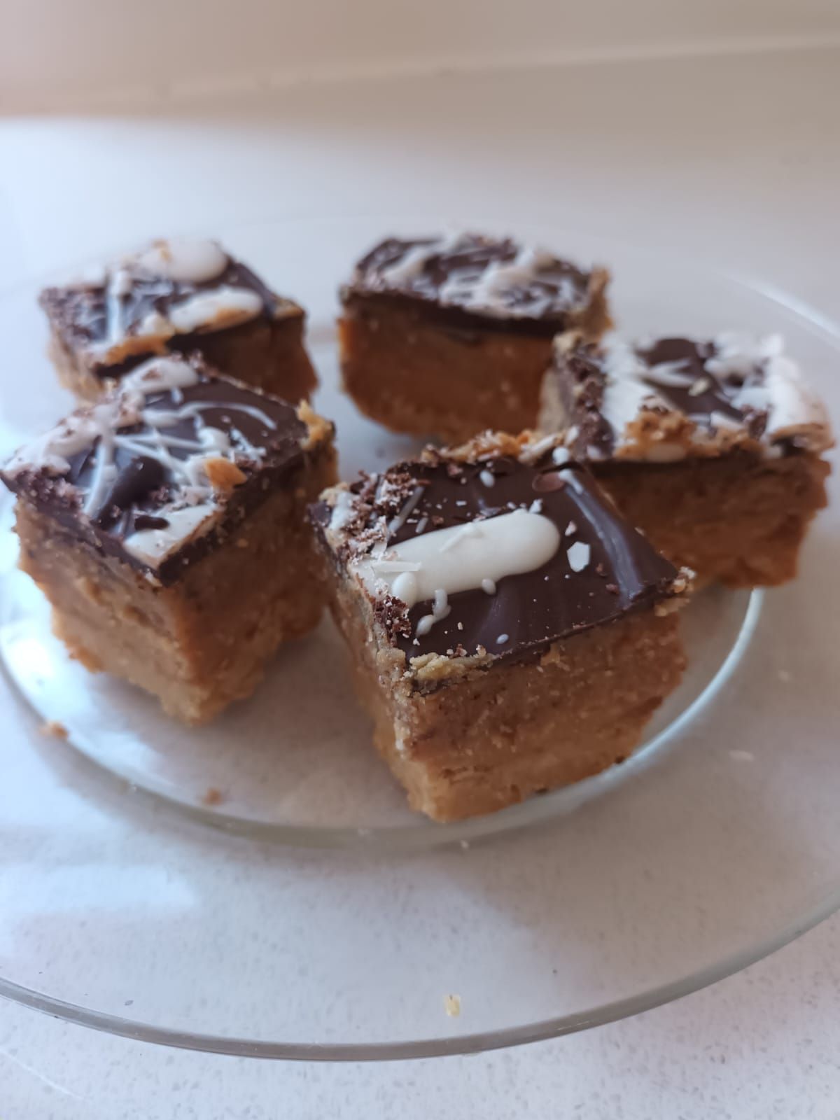 Noah's cookies: Peanut butter Millionaires Shortbread_0