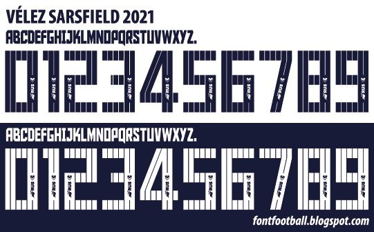 Font Vector Club Atlético Vélez Sársfield 2021 kit_0