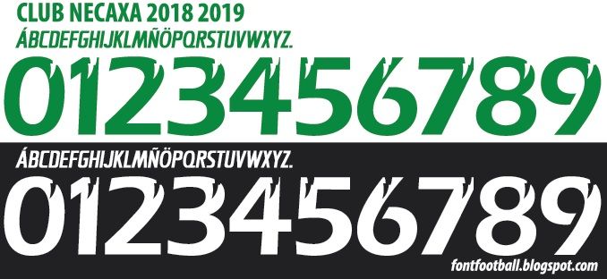 Font Vector Club Necaxa 2018 2019 kit_0