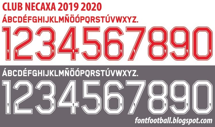 Font Vector Club Necaxa 2019 2020 kit_0