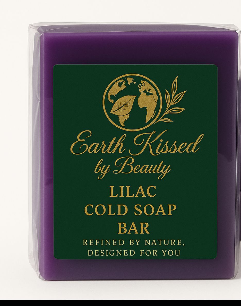 Earth Kissed by Beauty Lilac Cold Soap Bar BA _0