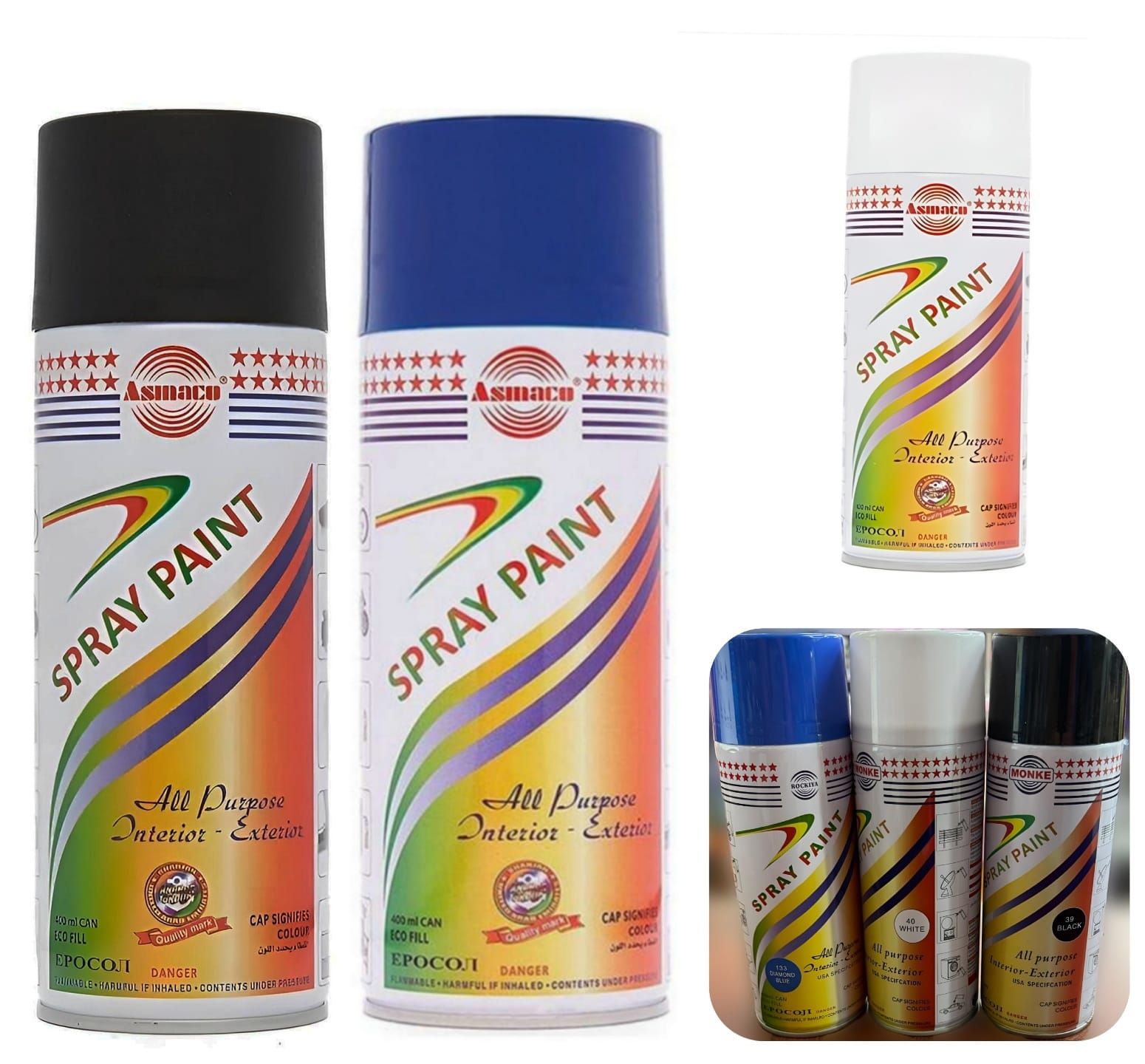 Gloss Spray Paint 400ml_0