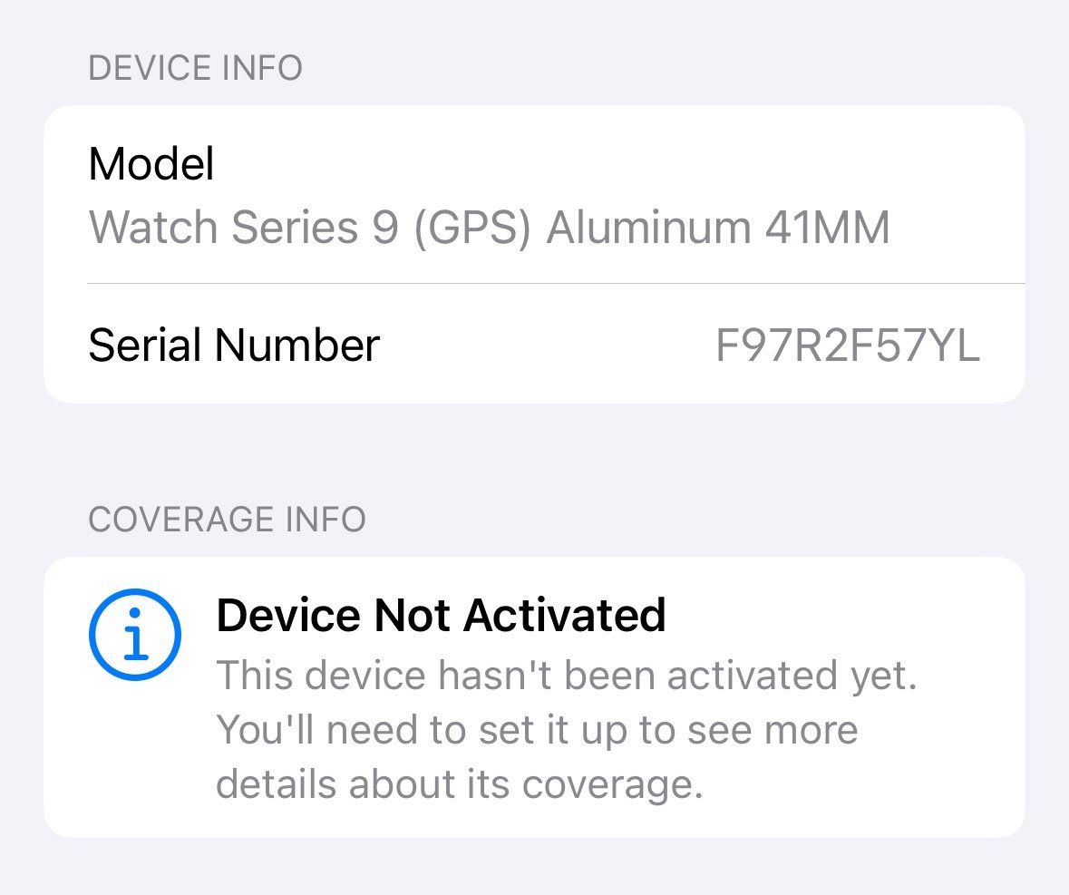 Apple Watch Series 9 Midnight 41MM AI S/M With Apple Care Warranty_3