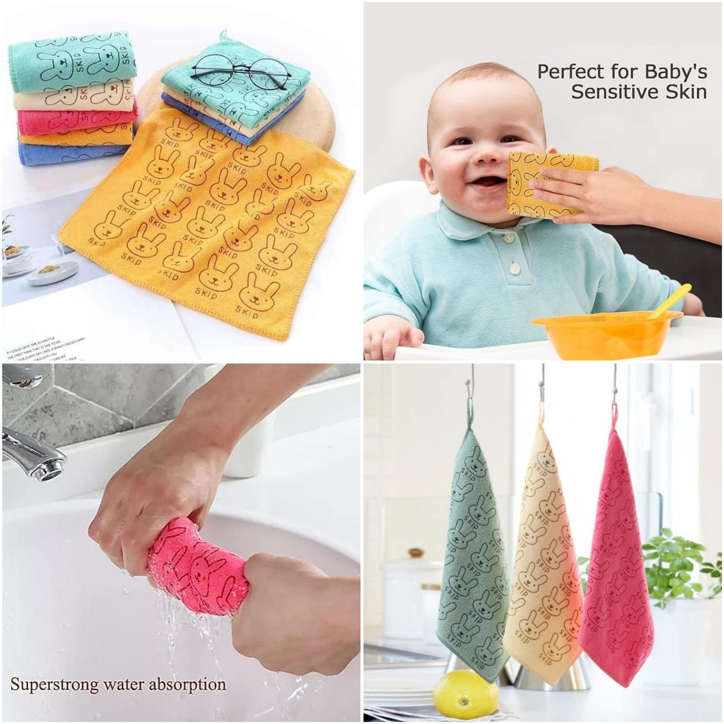 Microfiber Face Cloths 12 Piece_0