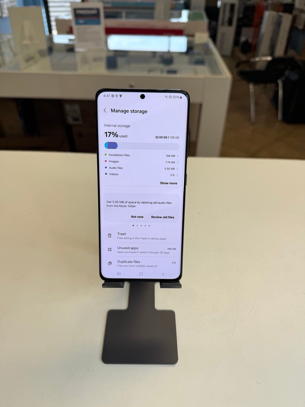 Samsung Galaxy S21 Ultra 128GB Unlocked Black Perfect condition_6