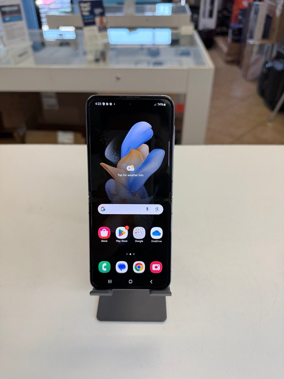 Samsung Galaxy Flip Z 4 Blue 128Gb Unlocked_6