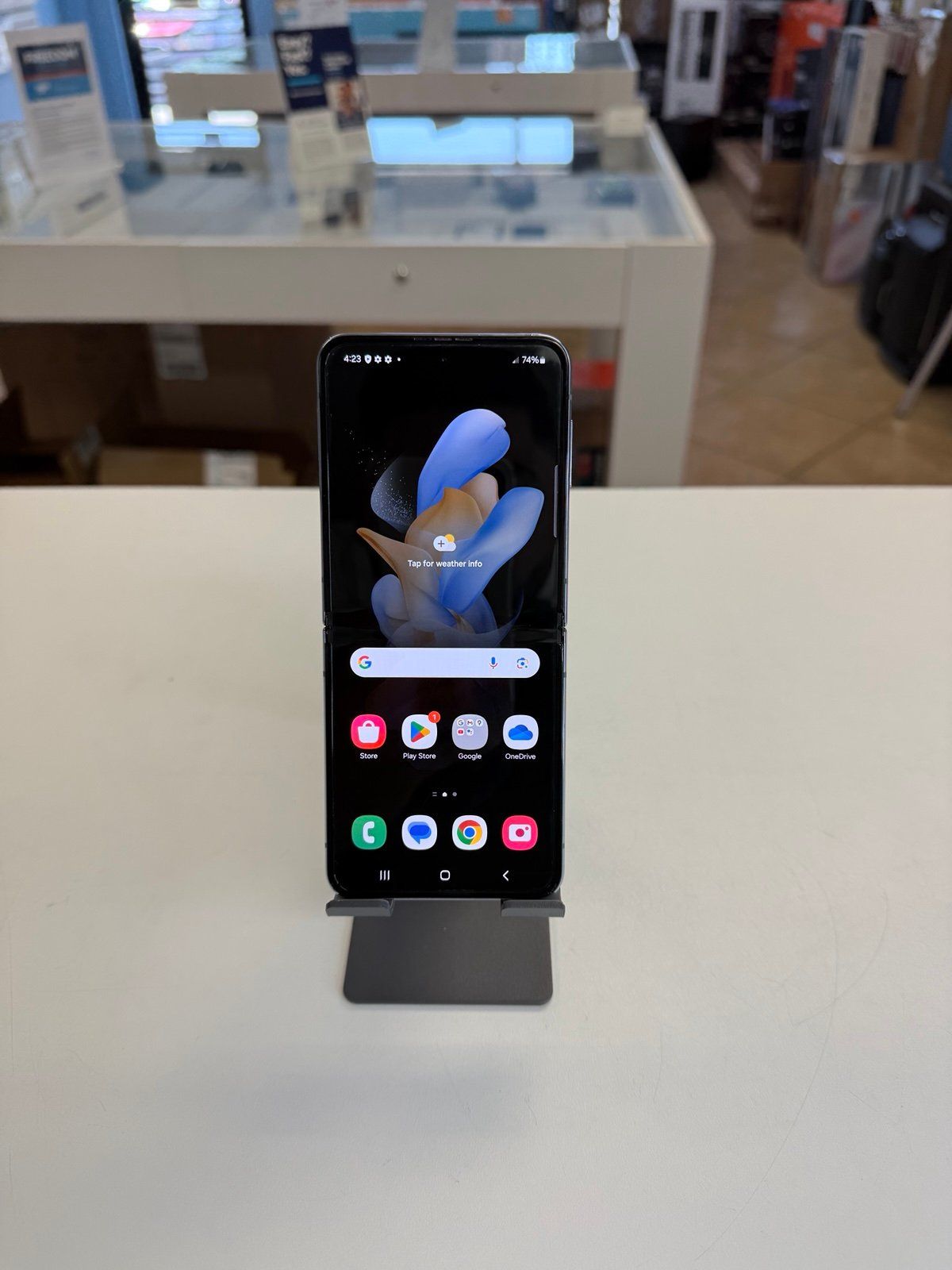 Samsung Galaxy Flip Z 4 Blue 128Gb Unlocked_5