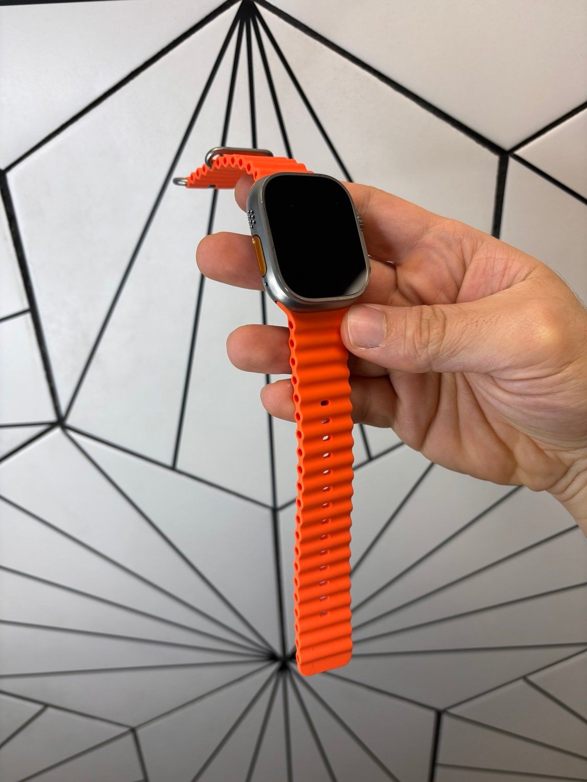 Apple Watch Ultra 49mm Orange Band_7