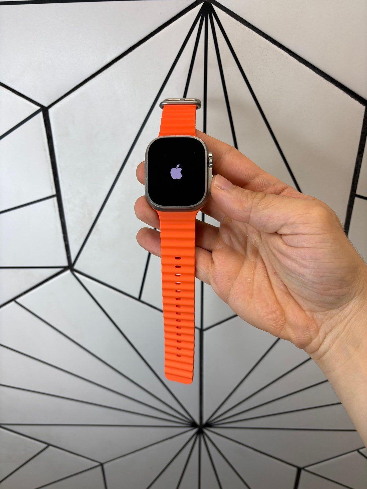 Apple Watch Ultra 49mm Orange Band_6