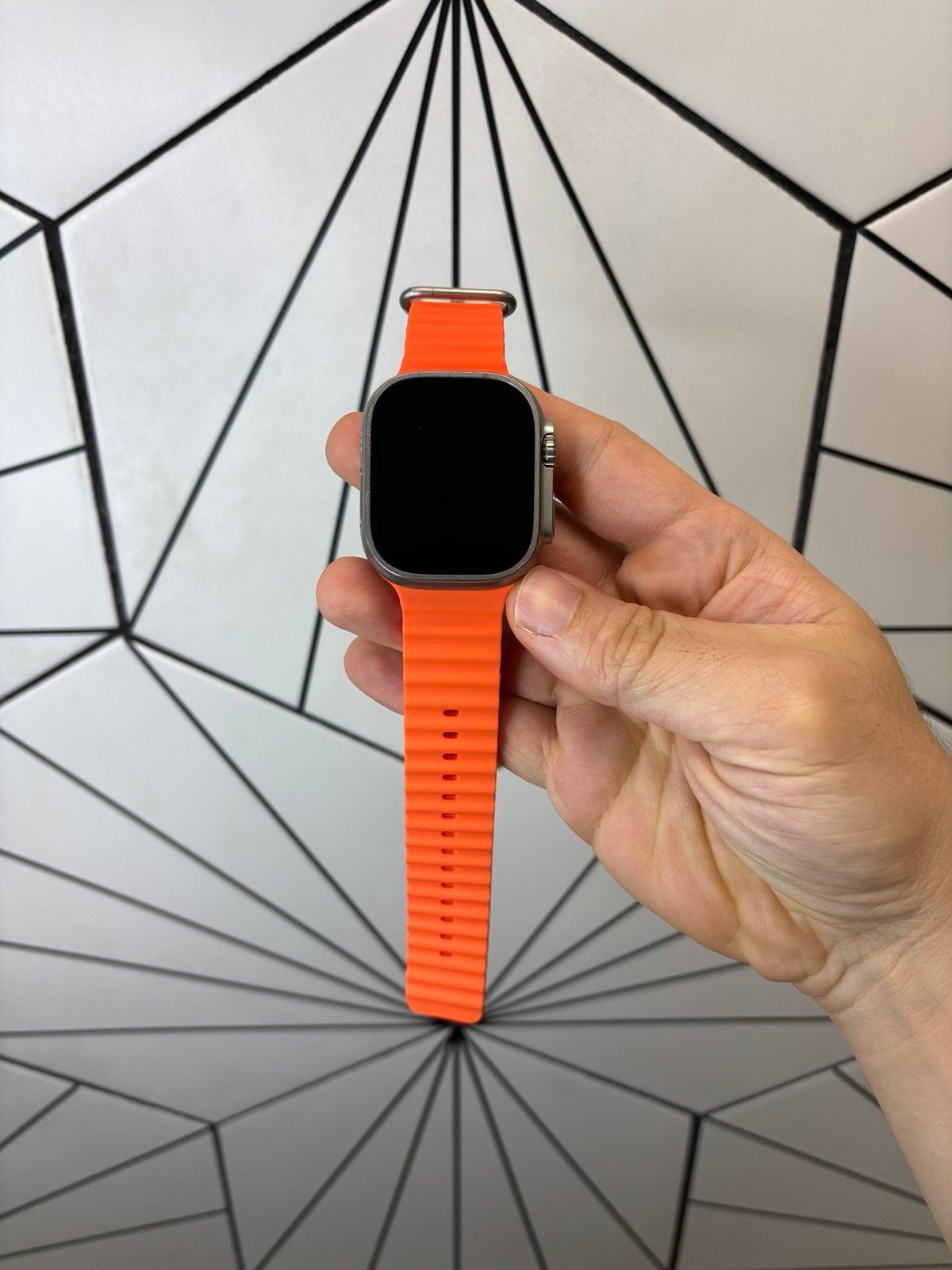 Apple Watch Ultra 49mm Orange Band_9
