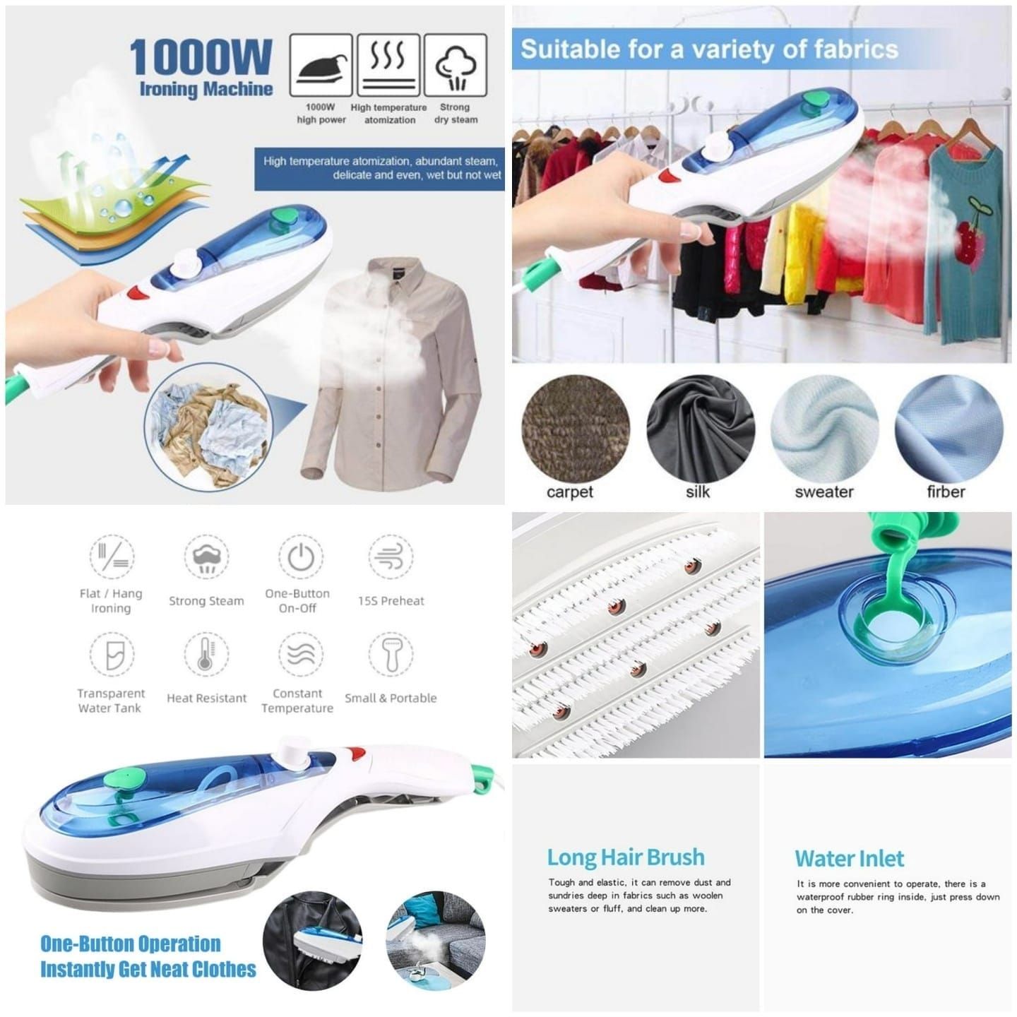 Handheld Iron Steam Brush_0