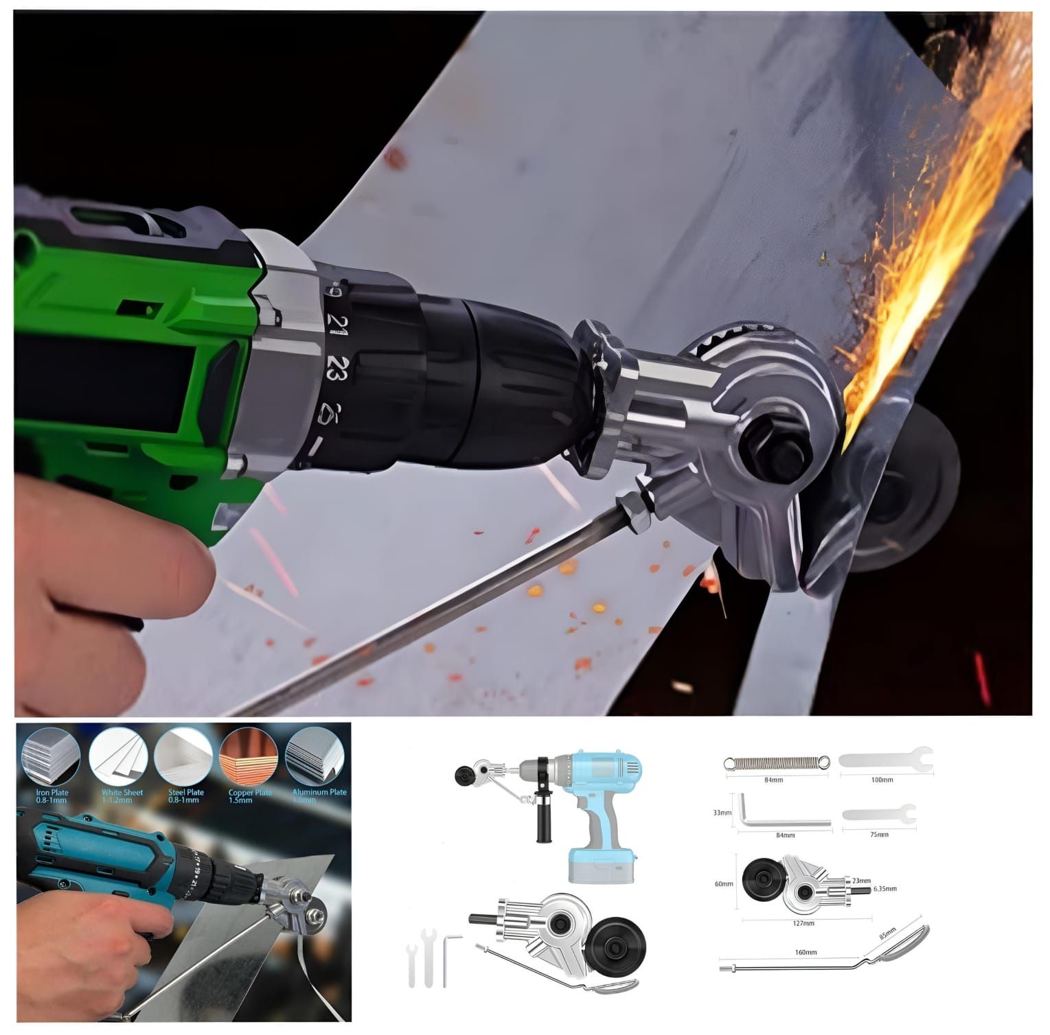 Plate Shears Drill Attachment_0