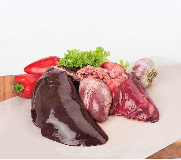 Ҷигар Ва Дил гӯшти гов(Печень и Сердце говяжье) кг_0